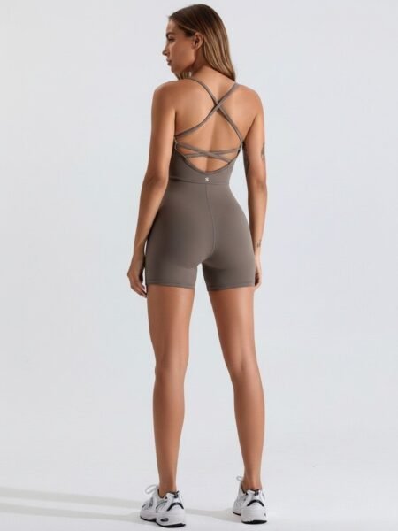 אוברול ספורט Aya - dark brown, S