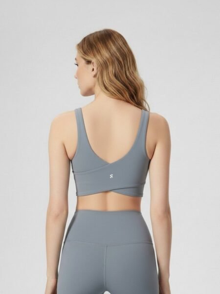 shell muna top rhinogray activewear pilates yoga sport view4