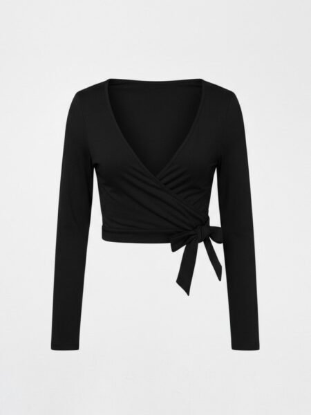 Alternative view of חולצת קשירה שרוול ארוך Ori