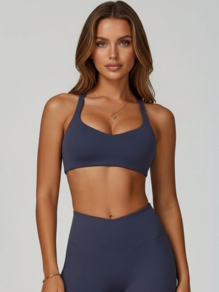 טופ מחטב Storm - Blue grey, S