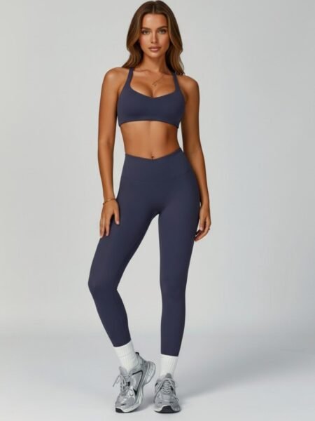 shell storm top bluegrey activewear pilates yoga sport view3