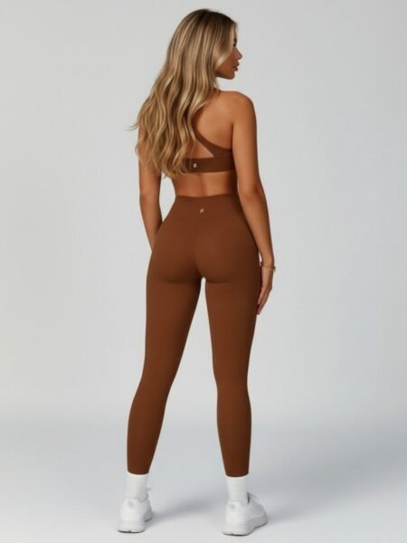 shell storm top lightcoffee activewear pilates yoga sport view4