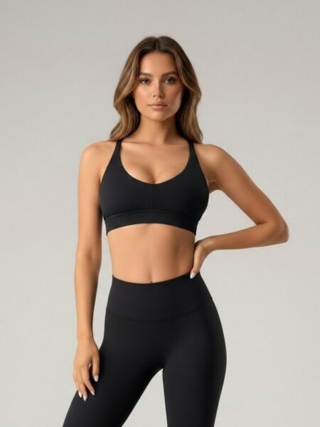 טופ מחטב Electric - Black, S